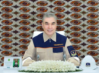 TOPH gaz geçiriji taslamanyň Serhetabat — Hyrat tapgyryna badalga berildi