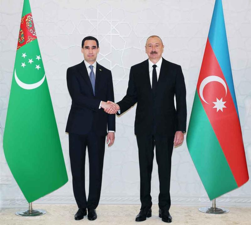 Türkmenistan — Azerbaýjan: dost-doganlyk gatnaşyklarynyň taryhynda täze sahypa